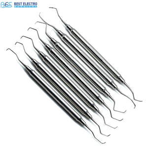 ชุดเครื่องมือขูดหินปูนทางทันตกรรมคุณภาพสูง ผลิตจากสแตนเลส สำหรับใช้ทางการแพทย์ - Product Image 1