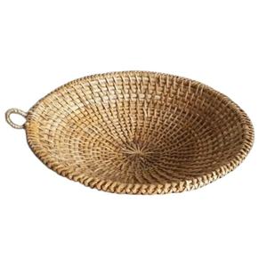 Vente en gros de plateaux de fruits naturels en rotin, ronds et traditionnels faits à la main, de différentes tailles, plateaux de service en rotin personnalisés, plateaux de décoration pour la maison - Product Image 1