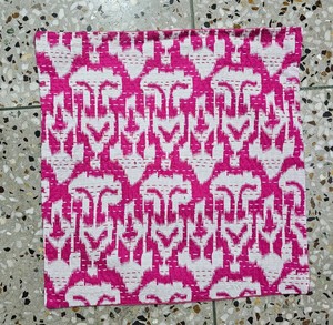 Handmade Cotton Kantha Pillow Cushion Cover Indian Hand <b>Stitched</b> Boho Ethnic Home Decor Textile Manufacturer Exporter - Product Image 1