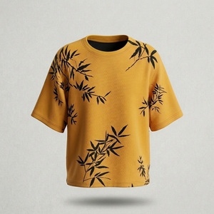 Wholesale Custom Logo Plus Size Stylish Stock Bulk Quality Oversized Printed Plain <b>Black</b> T-<b>shirts</b> for <b>Women</b> Print - Product Image 1