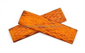 อุปกรณ์เสริมฮอร์นทำด้วยมือที่มีลวดลายตามธรรมชาติวัสดุฮอร์นแบบชนบทที่เป็นเอกลักษณ์สำหรับเครื่องประดับและการตกแต่งช่างฝีมือ - Product Image 2