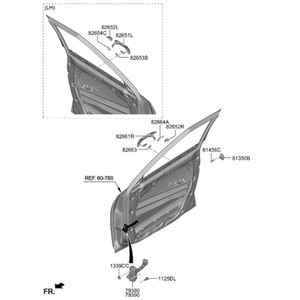 Cerraduras y Herrajes Exteriores Nuevos para Seltos 82651Q5000 - Product Image 2