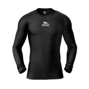 High Quality Wholesale Jiu Jitsu Fitness Swim Shirts Men Custom Logo Printed Long Sleeve MMA Rash Guard Breathable UPF50+ Quick - Product Image 1