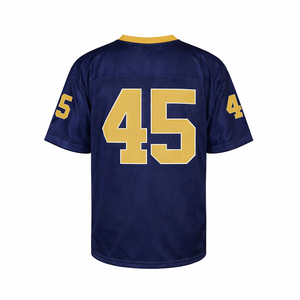 Custom American Football Jersey White Mesh #45 Victory Team Sports Shirt Breathable Training Uniform USA Europe Wholesale - Product Image 4