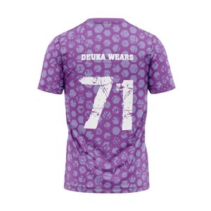 Camiseta de Lacrosse de Verano para Entrenamiento en Equipo, Sublimación con Logotipo Personalizado OEM, Transpirable, 100% Poliéster, Tallas Grandes - Product Image 2