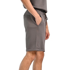 <b>Men's</b> Premium Micro Stretch Denim <b>Shorts</b> Athletic Fitness Jogging Gym Workout <b>Runner</b> High Quality Streetwear Soft Comfortable - Product Image 4