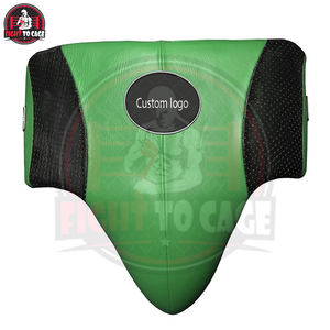 Protège-entrejambe en cuir PU léger et durable pour l'entraînement de boxe et arts martiaux – Prix de gros très demandé - Product Image 3