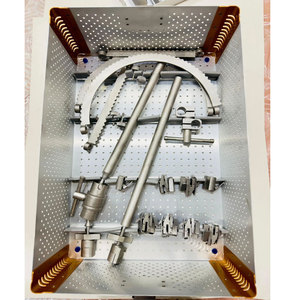 Surginexa Instrumentos Quirúrgicos: Sistema de Retractores Ortopédicos - Kit Reutilizable de Acero Inoxidable con Caja de Esterilización - Product Image 2