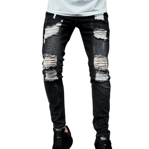 Pantalon décontracté pour homme, durable, anti-boulochage, respirant, séchage rapide, dernière version, effet usé - Product Image 1
