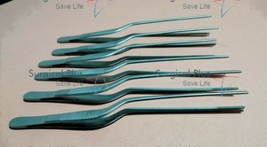Juego de 6 Pinzas de Bayoneta Gruenwald Jansen para Oído, 6.5 Pulgadas, Dentadas, Instrumento ORL para Uso Quirúrgico - Product Image 5