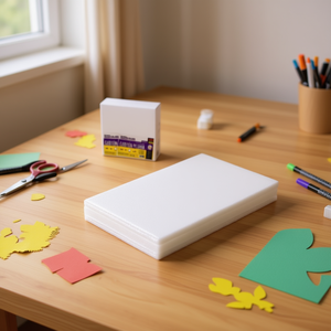 Pluma Blancco 50*70cm Polyfoam Crafts Foam Board Carton pour l'artisanat et les projets artistiques - Product Image 2