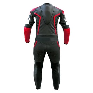 Crystal Sports Custom <b>Summer</b> Waterproof <b>Motorcycle</b> Riding Suit CE Armor Cowhide Leather Racing for Track and Street - Product Image 5