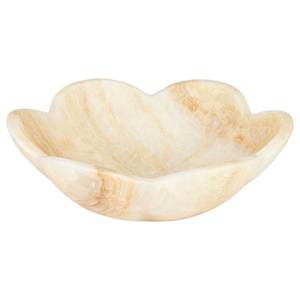 Natural White Onyx Flower Shaped Sink Handmade <b>Stone</b> Vessel Basin for Luxury Bathroom Hotel Vanity Wholesale Supplier - Product Image 2