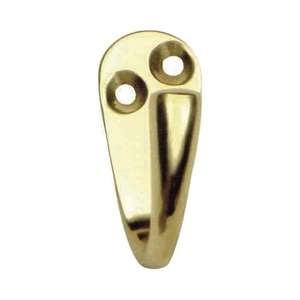 Gancho de pared dorado brillante de calidad premium para el hogar, baño, detrás de la puerta, para colgar ropa, toallas, de metal, para montar en la pared. - Product Image 3