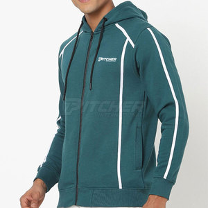 เสื้อฮู้ดซิปสไตล์คนเมืองปี 2026 สำหรับผู้ชาย พร้อมเนื้อผ้านุ่มสบายและสไตล์ลำลองทันสมัย - Product Image 2