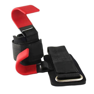 สายรัดข้อมือแบบตะขอสำหรับยกน้ำหนักแบบ Heavy Duty ราคาโรงงาน OEM สำหรับการฝึกเดดลิฟท์ อุปกรณ์เสริมสร้างความแข็งแรงในยิม - Product Image 1