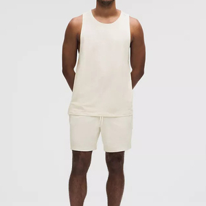 Camiseta sin mangas de color liso de alta calidad para hombre, fabricada por OEM - Suministro al por mayor de ropa deportiva de marca privada - Product Image 4