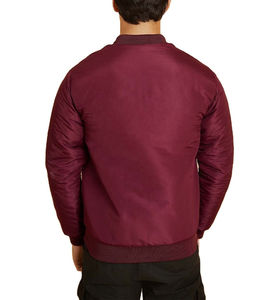 แจ็คเก็ตบอมเบอร์ผู้ชายรุ่นใหม่ขายดี  รับผลิตตามแบบ  บริการ OEM คุณภาพเยี่ยม แจ็คเก็ตบอมเบอร์มืออาชีพสำหรับขาย - Product Image 3