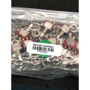 1 LOTE DE 11 INTERRUPTORES DE BOTÓN PULSANTE MOMENTÁNEOS C&K 8125 - Equipos y Piezas de Semiconductores de Confianza de Tradicción Global - Product Image 4