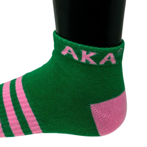 Green Pink and White <b>Moisture</b> Wicking Ankle <b>Socks</b> with Arch Support Comfortable Sports <b>Socks</b> for Women Activewear - Product Image 6