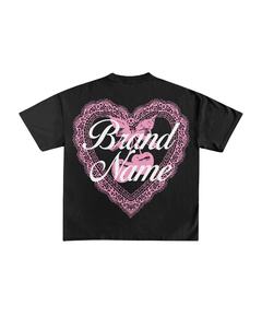 T-shirt pour homme de qualité supérieure, imprimé graphique, col rond, coupe ample, fabricant professionnel - Product Image 5