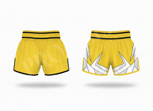 Shorts de boxe Muay Thai et Kickboxing confortables pour hommes, sublimation, arts martiaux, couleur unie, vierges - Product Image 6