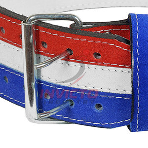 Ceinture de musculation en cuir de vachette fabriquée sur mesure avec boucle à levier - Product Image 5