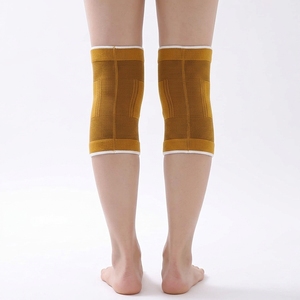 Genouillères de sport personnalisées en nylon et coton respirant, genouillères de compression pour le basketball, protection professionnelle unisexe - Product Image 3