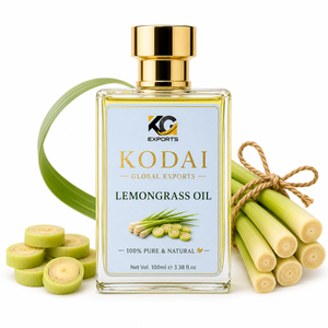 Aceite Esencial de Limoncillo de Tamil Nadu 100% Puro y Natural de Primera Calidad, Destilado al Vapor, para Aromaterapia y Cuidado Facial, Kodai Global Export - Product Image 1