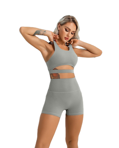 Sujetador Deportivo para Mujer, de Alta Calidad, con Logotipo Frontal, Sin Costuras, Transpirable, Personalizado, de Alta Sujeción, Ligero y Cómodo, Gran Venta - Product Image 4