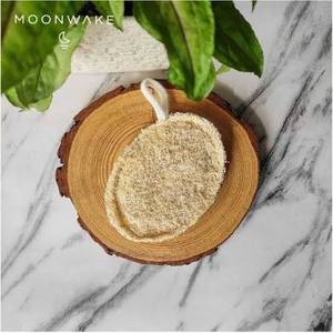 Éponge de bain en loofah naturelle zéro déchet, gommage corporel écologique et biodégradable, personnalisable - Product Image 3