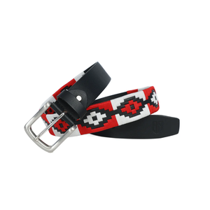 Cinturón de Cuero Polo Hecho a Mano, Moderno, Cosido a Mano, Color Sólido, Hebilla de Latón Personalizada, Alta Calidad, Mejor Compra, Correa de Doma - Product Image 3
