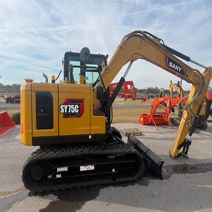 SANY SY75C Compact Crawler Excavator Built For Precision Digging Urban Construction <b>Foundation</b> Work And Road Projects Offering - Product Image 4