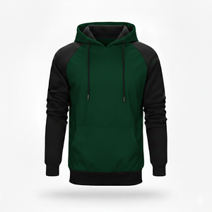 Sweat à capuche tendance délavé style vintage bicolore, effet usé, style hip-hop, mode urbaine, coupe ample à épaules tombantes - Product Image 4