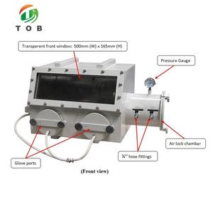 Tob Laboratorium Roestvrijstalen Vacuümkamer Technologie Handschoenenkastje Voor Lithiumbatterij - Product Image 2