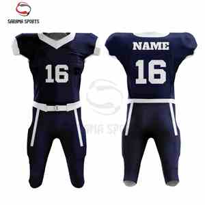 ชุดยูนิฟอร์มอเมริกันฟุตบอลคุณภาพสูงสำหรับเยาวชน เหมาะสำหรับการฝึกซ้อม ชุดยูนิฟอร์มอเมริกันฟุตบอลเย็บอย่างดี - Product Image 1