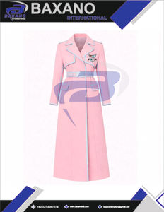 เสื้อโค้ทขนสัตว์ Gamma Phi Delta Sorority คุณภาพสูง เสื้อโค้ทเทรนช์ผู้หญิงแบบมีเข็มขัด เสื้อโค้ทขนสัตว์แบบยาวทรงวาร์ซิตี้ สำหรับสมาชิกชมรม GPD - Product Image 4