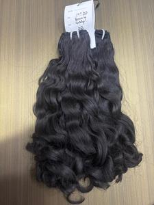 Extensions de cheveux naturels indiens Remy de Delhi, ondulés et raides, cuticules alignées, légers et écologiques - Product Image 1