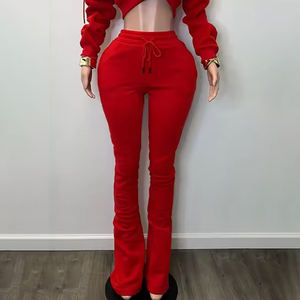 Pantalones de Encaje de Invierno para Mujer, Diseño Elegante, Corte Ajustado, 100% Algodón, Ideales para Fiestas, Eventos Nocturnos, Oficina y Uso Diario - Product Image 1