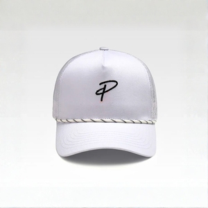 Global Supply Rope Golf <b>Hat</b> Adjustable Trucker Baseball Cap Breathable Polyester Cotton Snapback <b>Hat</b> for Men Women Wholesale VN - Product Image 1