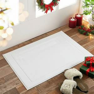 Tapis de bain 50x70cm 550 GSM, doux, absorbant, antidérapant, séchage rapide - Product Image 2