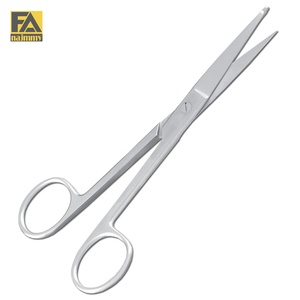 2026 High Quality Surgical Scissors Straight Tip General Surgery Manual Stainless Steel Instrument CE Certified Class I - Product Image 1