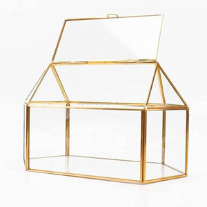 Caja de cristal superventas con cerradura de corazón, almacenamiento de cosas extra privadas, caja grande de alta calidad para tarjetas, vitrina de moda única - Product Image 4