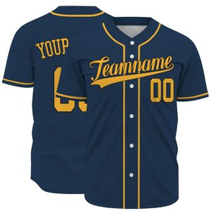 Custom Printed Button <b>Down</b> Baseball Jersey for Men Women with Personalized Name Number Logo Embroidery Quick Dry Sets - Product Image 1