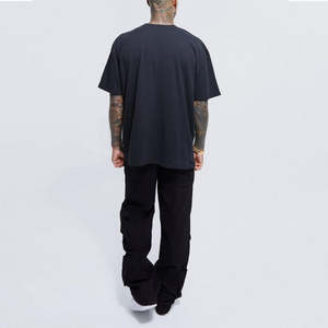 Nueva Llegada 2026 Camisetas Deportivas Personalizadas al por Mayor, Camisetas Oversize para Hombre, 100% Algodón, Impresión en Serigrafía de Alta Densidad - Product Image 3