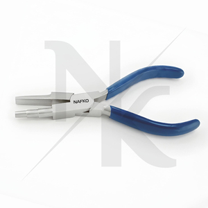 High Quality Beading Supplies Heavy Wire Looping Pliers 160mm Stainless Steel Jewelry Equipment Nafko Industry NK-8099 - Product Image 4