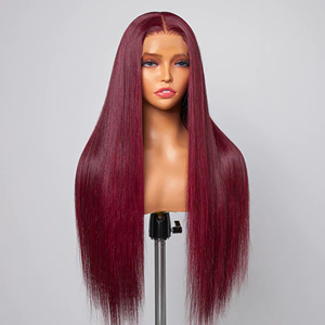 Tresse non traitée de qualité supérieure extensions de cheveux humains vietnamiens beauté os droite avant de de lacet perruques et faisceaux - Product Image 1