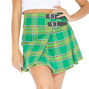 Jupe Courte Moulante Décontractée en Maille Respirante Extensible pour Femme – 100% Polyester – Vente en Gros - Product Image 1