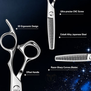 Tijeras de Entresacar de Alta Gama de 6 Pulgadas para Cortar el Cabello, con Cuchillas Afiladas de 29 Dientes - Product Image 4