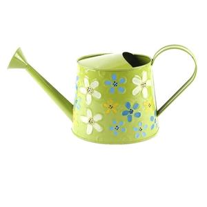 Arrosoir en métal élégant et moderne de couleur jaune pour jardin, mini arrosoir en métal, fournitures de jardinage - Product Image 1